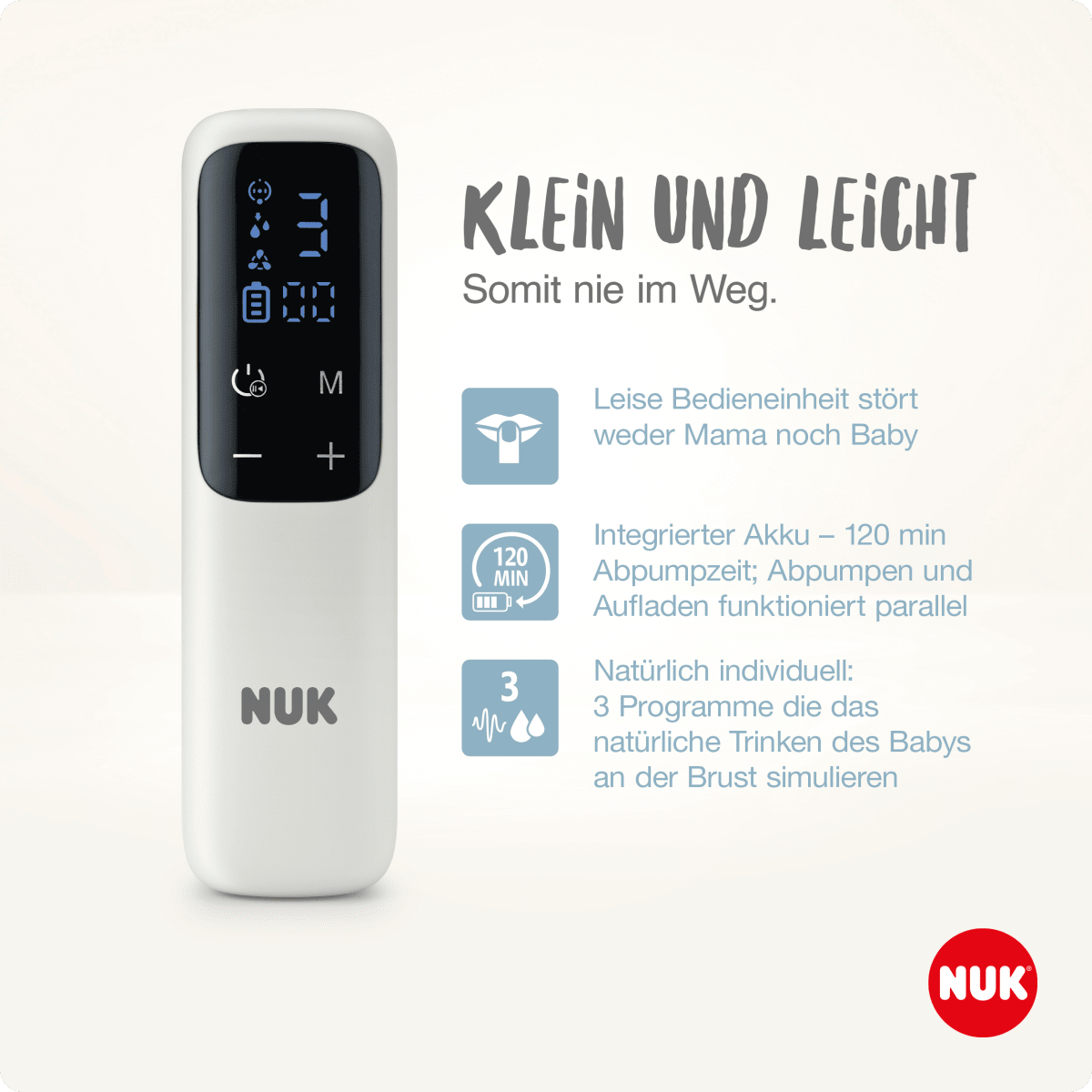 Milchpumpe elektrisch soft & easy, 1 St