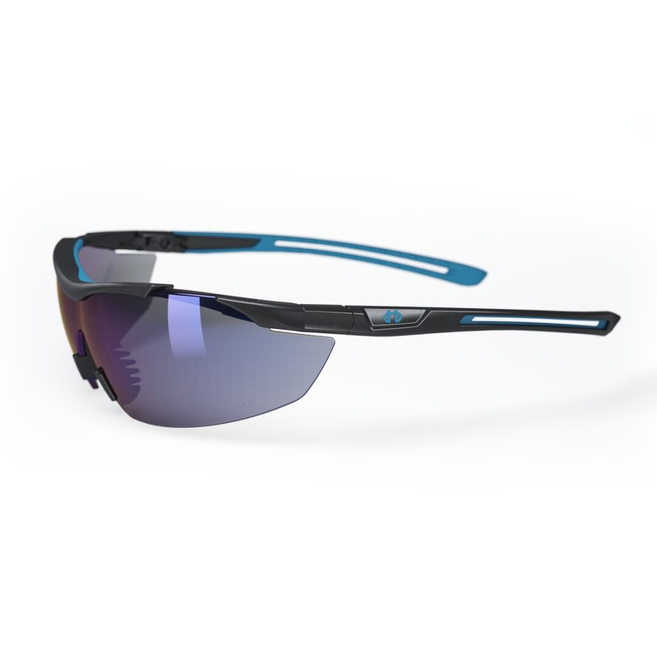 Okulary ochronne Hellberg 23232-001 Argon AF+AS dymnoniebieskie