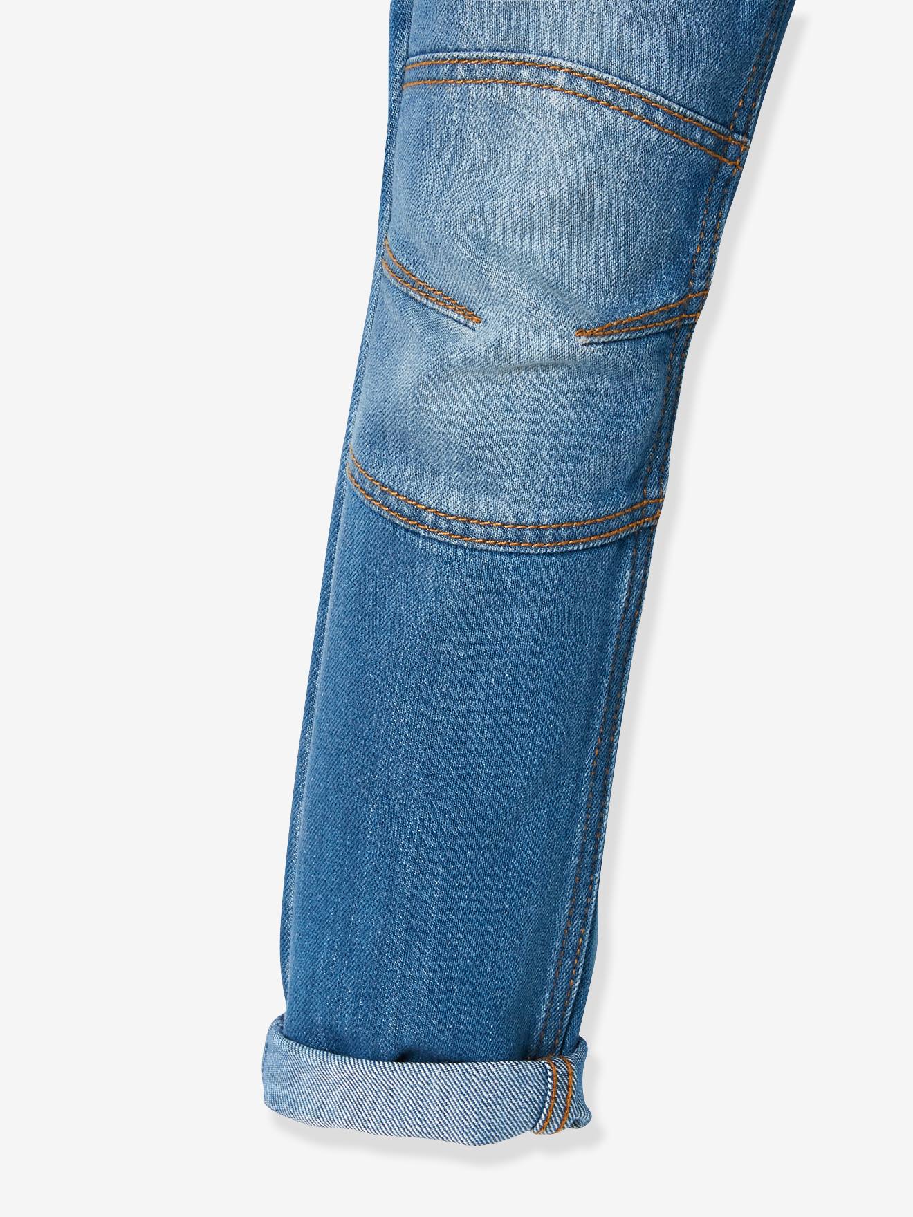 Jean droit indestructible MorphologiK tour de hanches FIN garçon denim brut