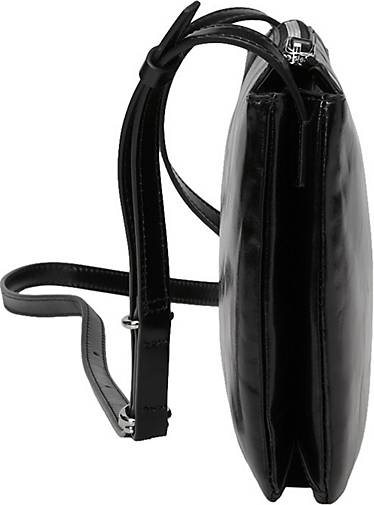 Marc O'Polo Crossbody Bag small aus glänzendem Glossy-Leder