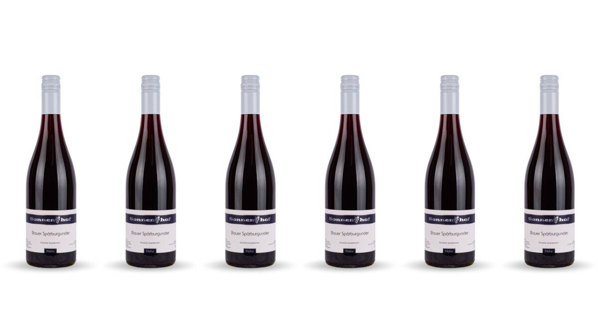 6x Spätburgunder Rotwein trocken von Weingut Sonnenhof (Nahe) günstig bei wein.de kaufen