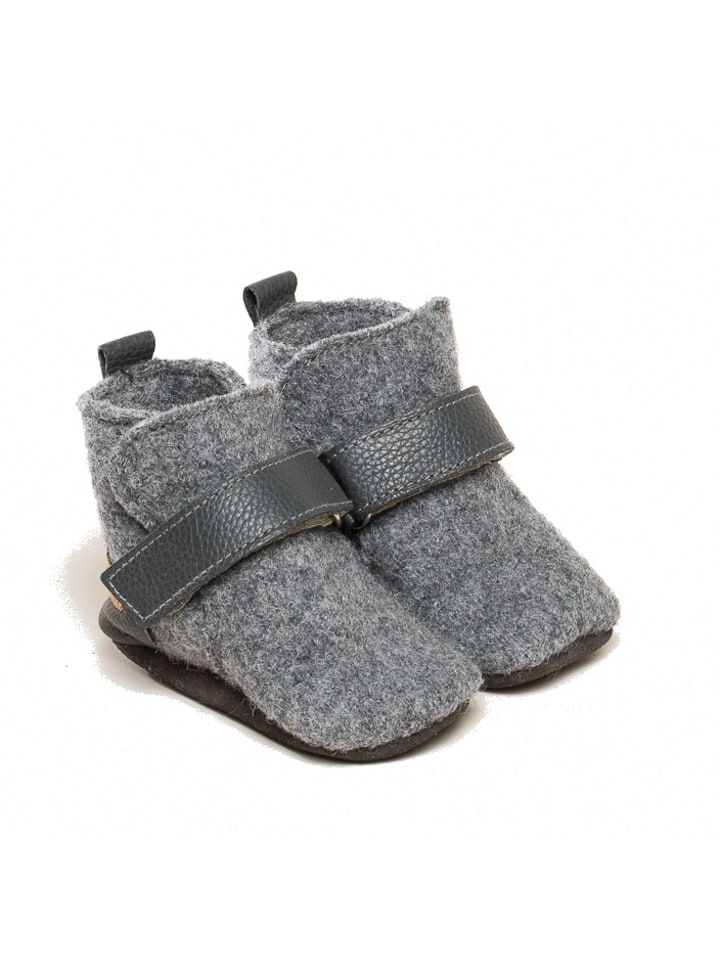 Gottstein Krabbelschuhe Bootee in grau günstig kaufen