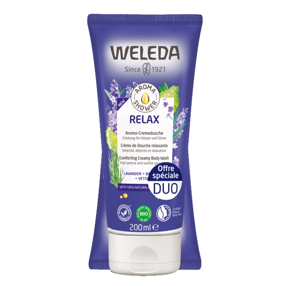 WELEDA Duo Crème de Douche Aroma Relax Hygiène
