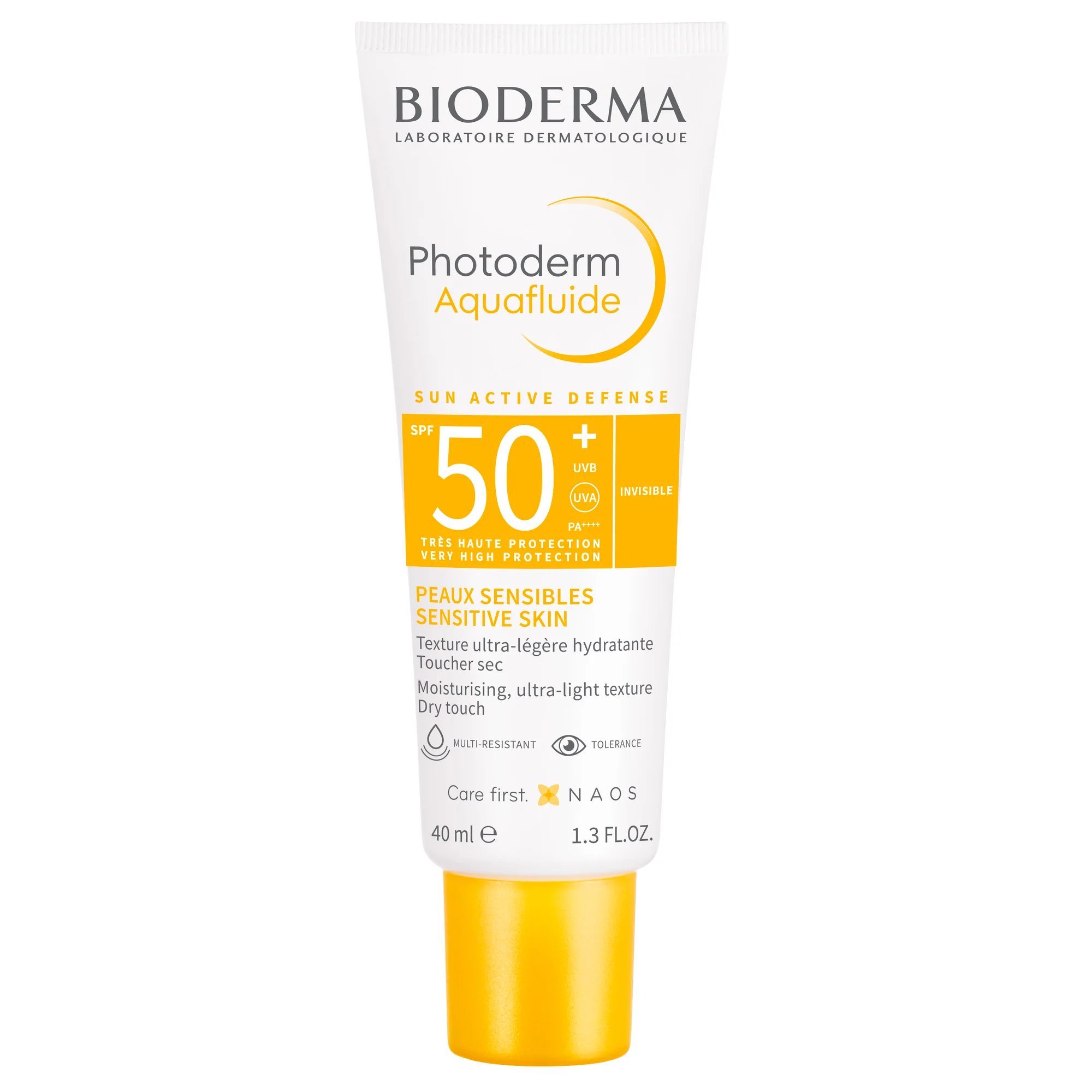 Photoderm Aquafluide SPF50+ - Αντηλιακό προσώπου υψηλής προστασίας.