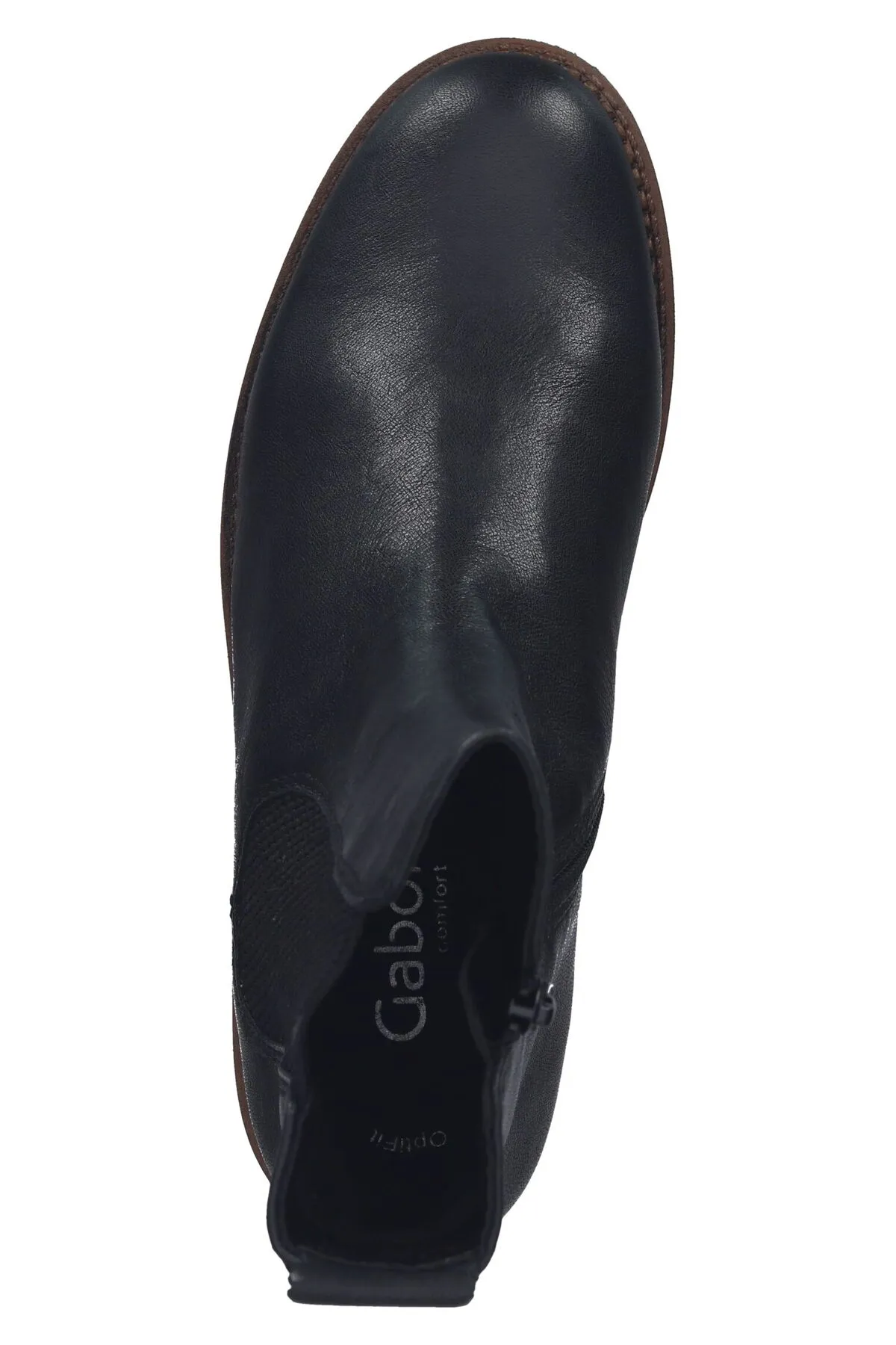GABOR  Stiefelette - Schwarz - Flacher Absatz