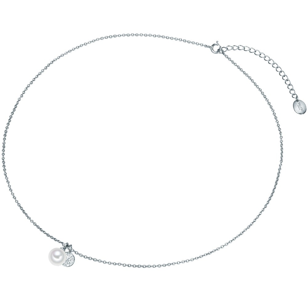 Valero Pearls Chaîne Argent sterling Perle de culture d'eau douce en Argent collier