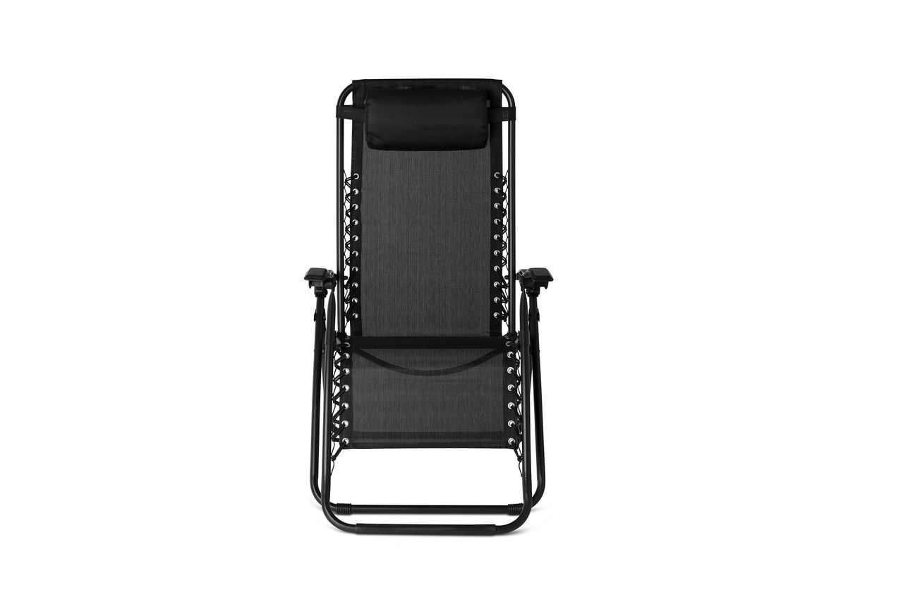 909 OUTDOOR Liegestuhl Anthrazit