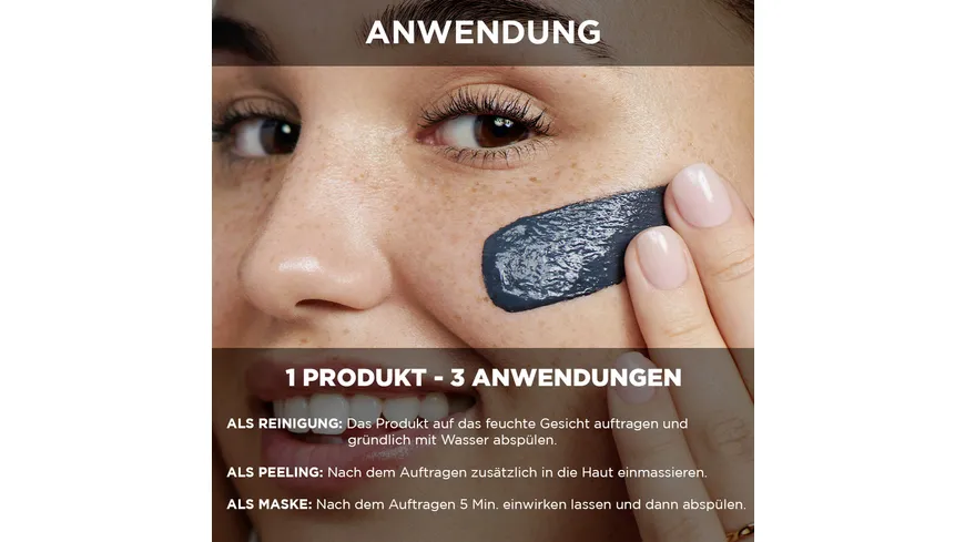 Garnier Hautklar 3in1 Anti Mitesser für fettige, zu Mitessern neigenden Haut 150 ml