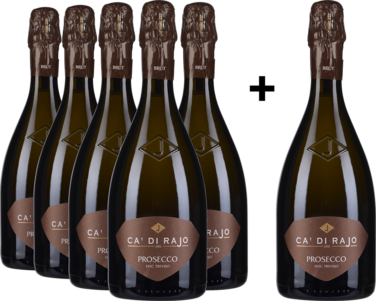 Ca' di Rajo 5+1-Set: Prosecco Brut