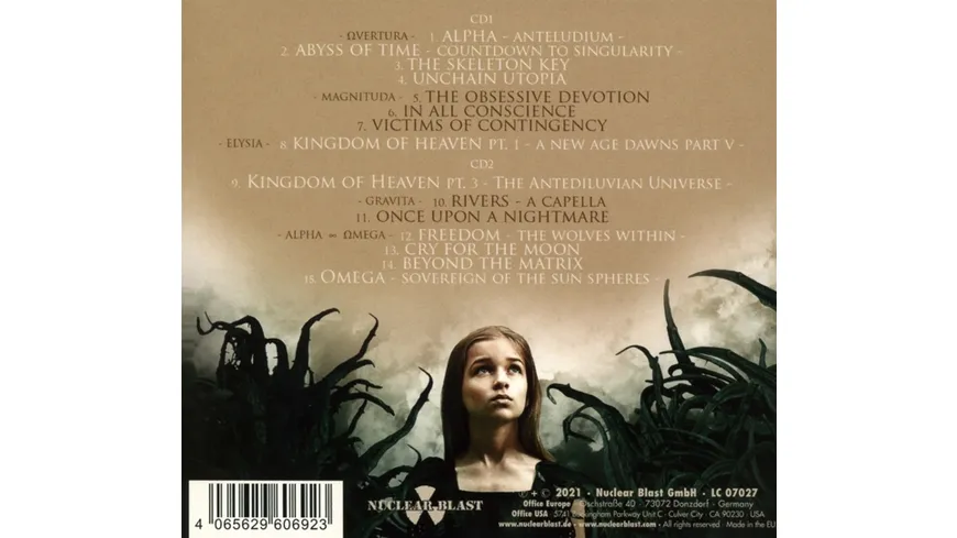 Omega Alive Digipak