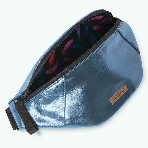 Small Larissa navy blue fanny pack