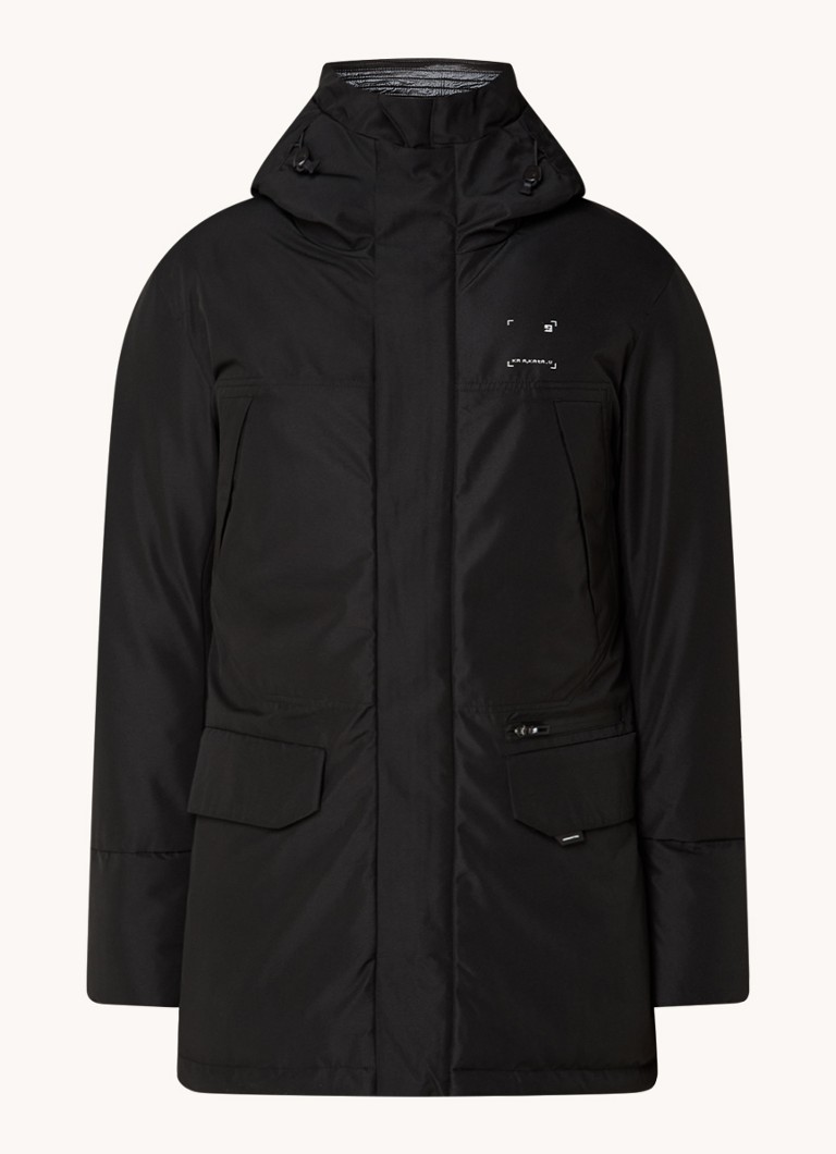 Parka trapuntato con cappuccio Krakatau Marcasite