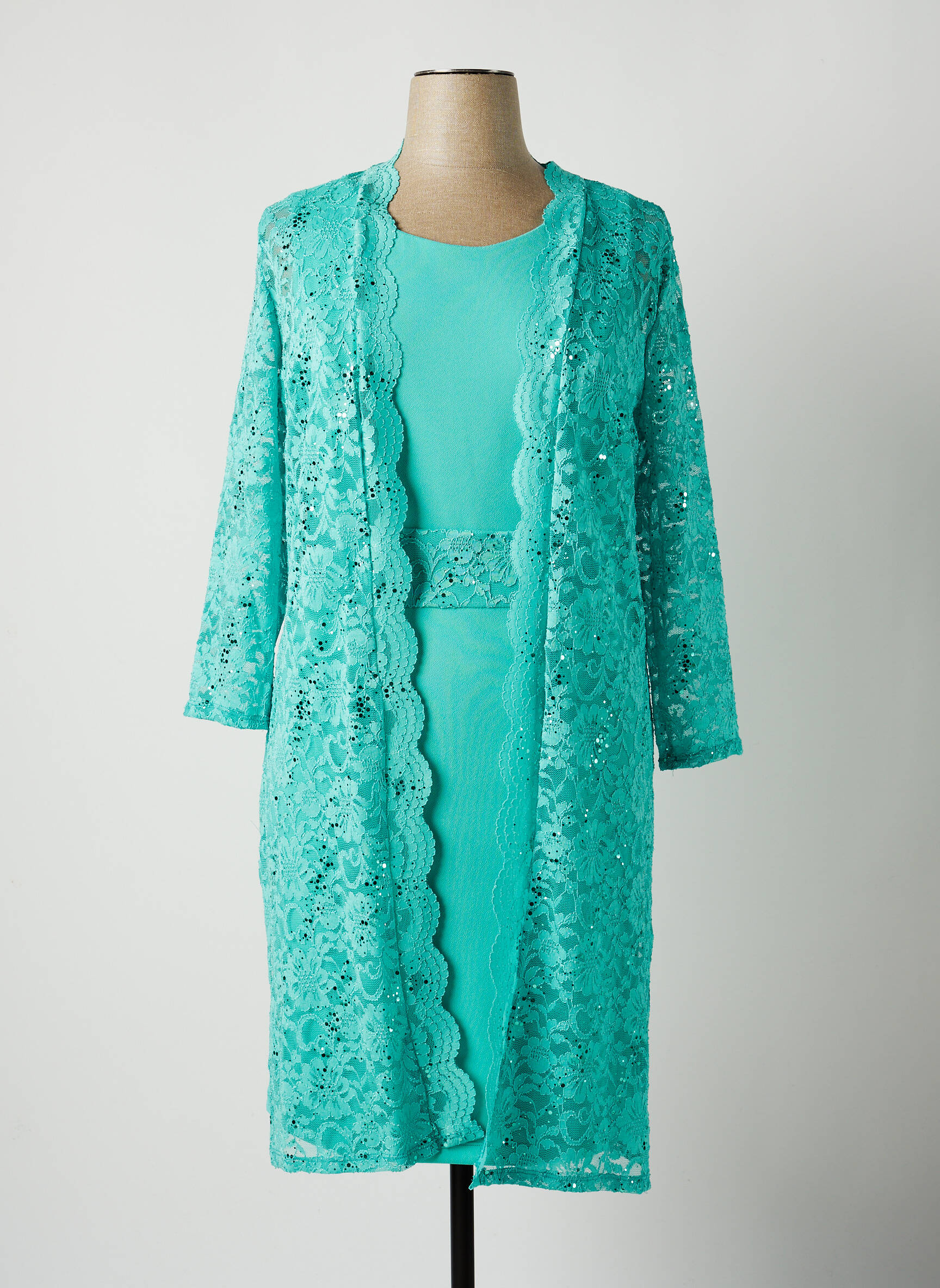 Nina Loo Ensembles Robe Femme couleur vert