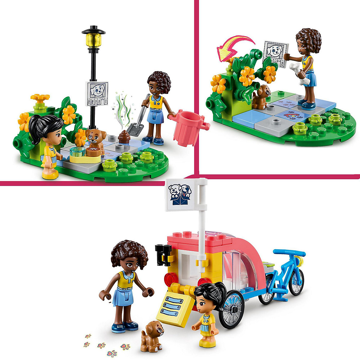 LEGO® Friends 41738 Hunderettungsfahrrad