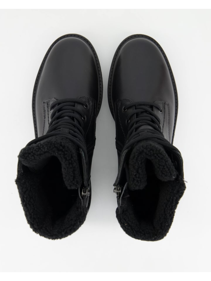 Paul Green Schnürstiefeletten in Schwarz günstig kaufen