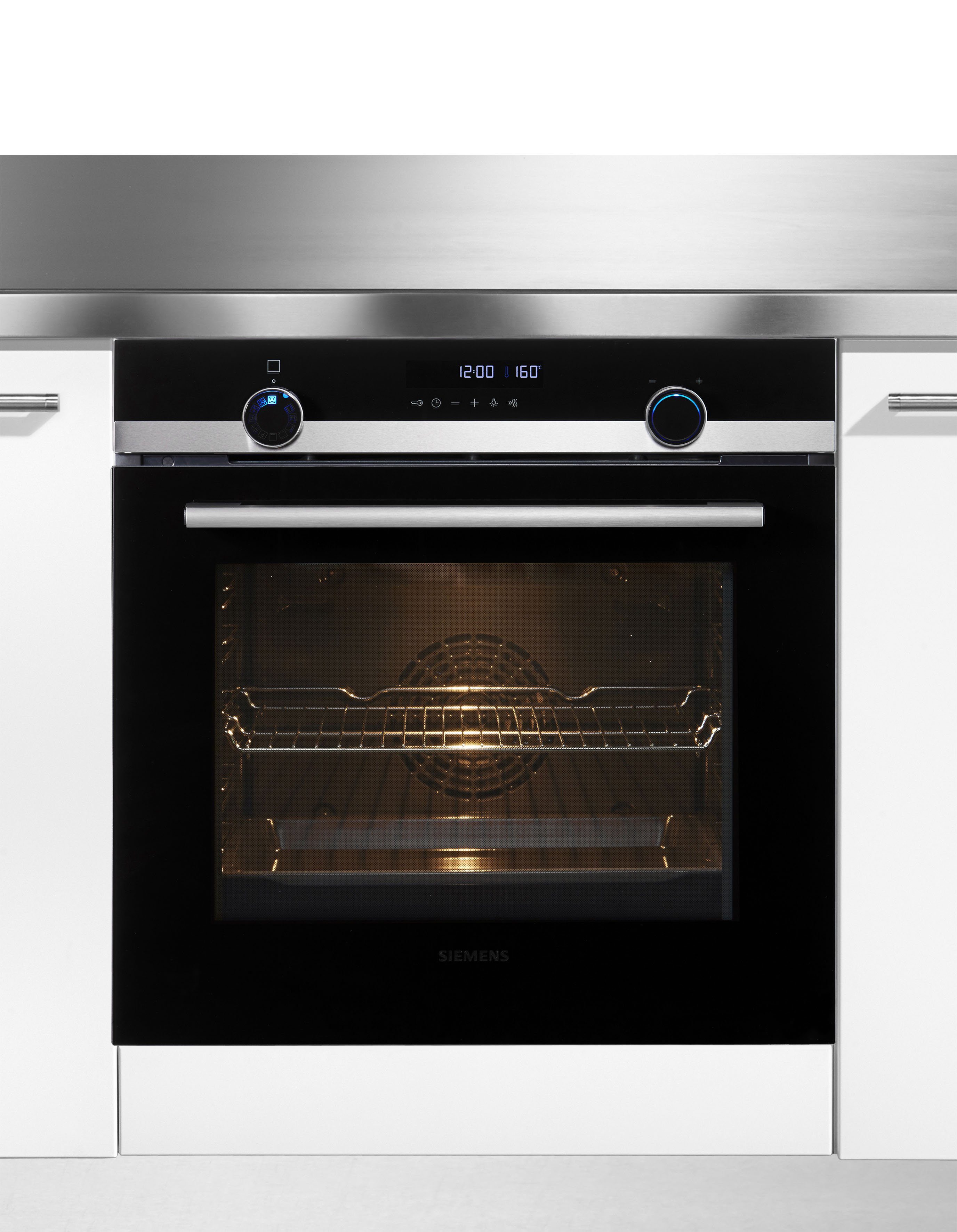 SIEMENS Pyrolyse Backofen iQ500 HB578ABS0, Pyrolyse-Selbstreinigung, Automatikprogramme