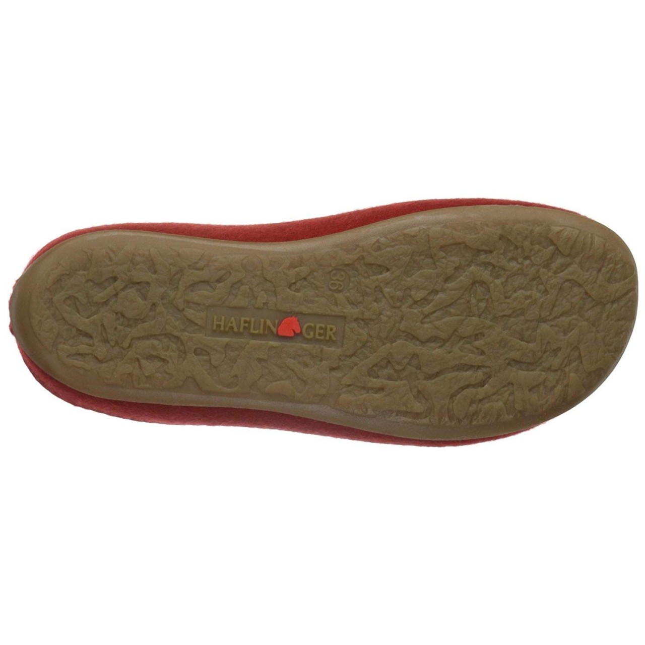 HAFLINGER Hausschuhe rot Everest Fundus