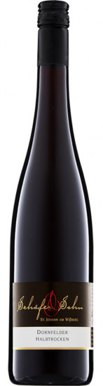 2022 Dornfelder halbtrocken - Weingut Schäfer und Sohn