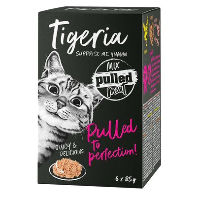 Tigeria Pulled Meat 6 x 85 g