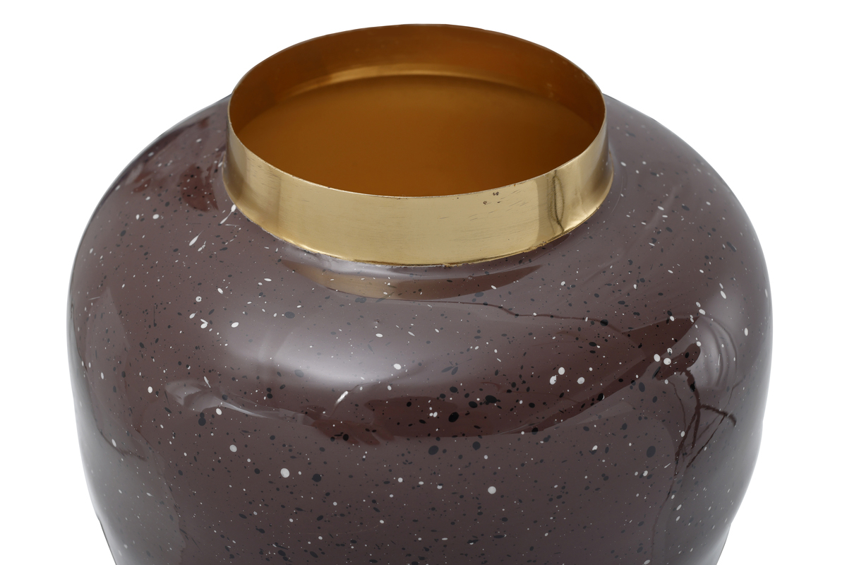 Kayoom Vase Art Deco 325 Braun / Multi