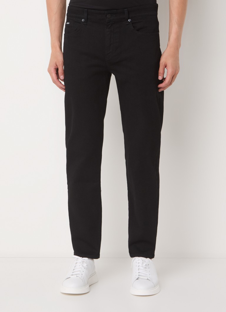 Blugi HUGO BOSS H-Re.Maine slim fit cu efect decolorat