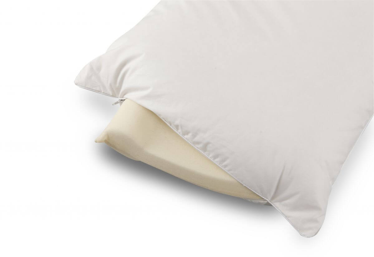 OBB Schwarzwald 3-Kammer-Nackenstützkissen Viola Fluffy Fill 40 x 80 cm