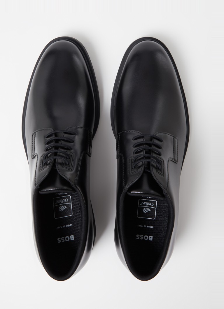Kožené šněrovací boty HUGO BOSS First Class