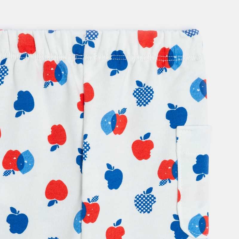 Jogging bébé garçon à motifs fruités beige Catimini