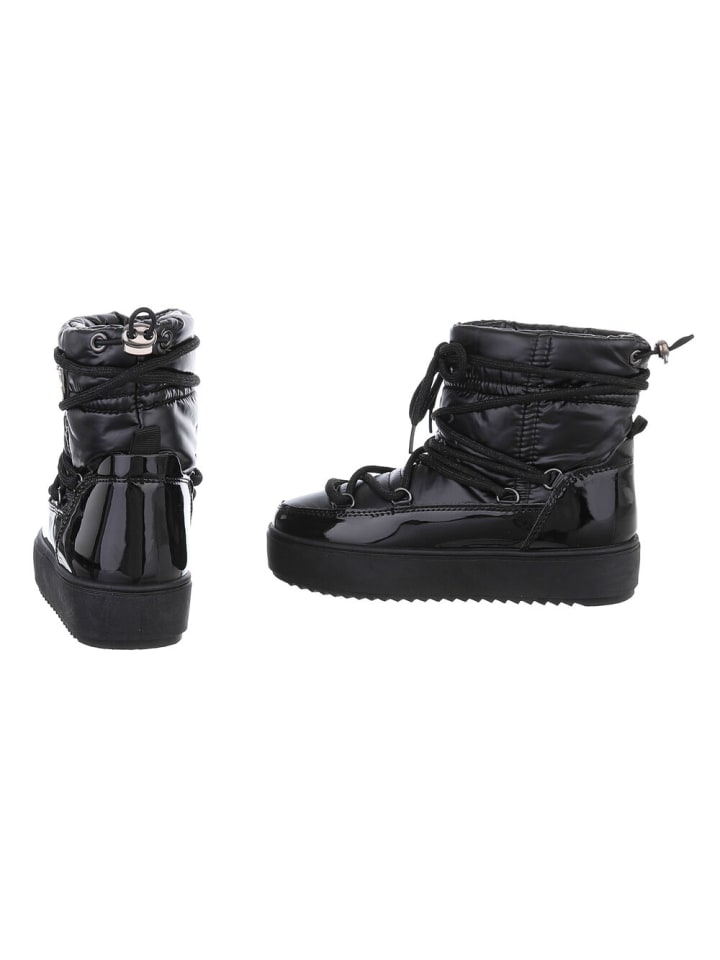 Ital-Design Stiefelette in Schwarz günstig kaufen