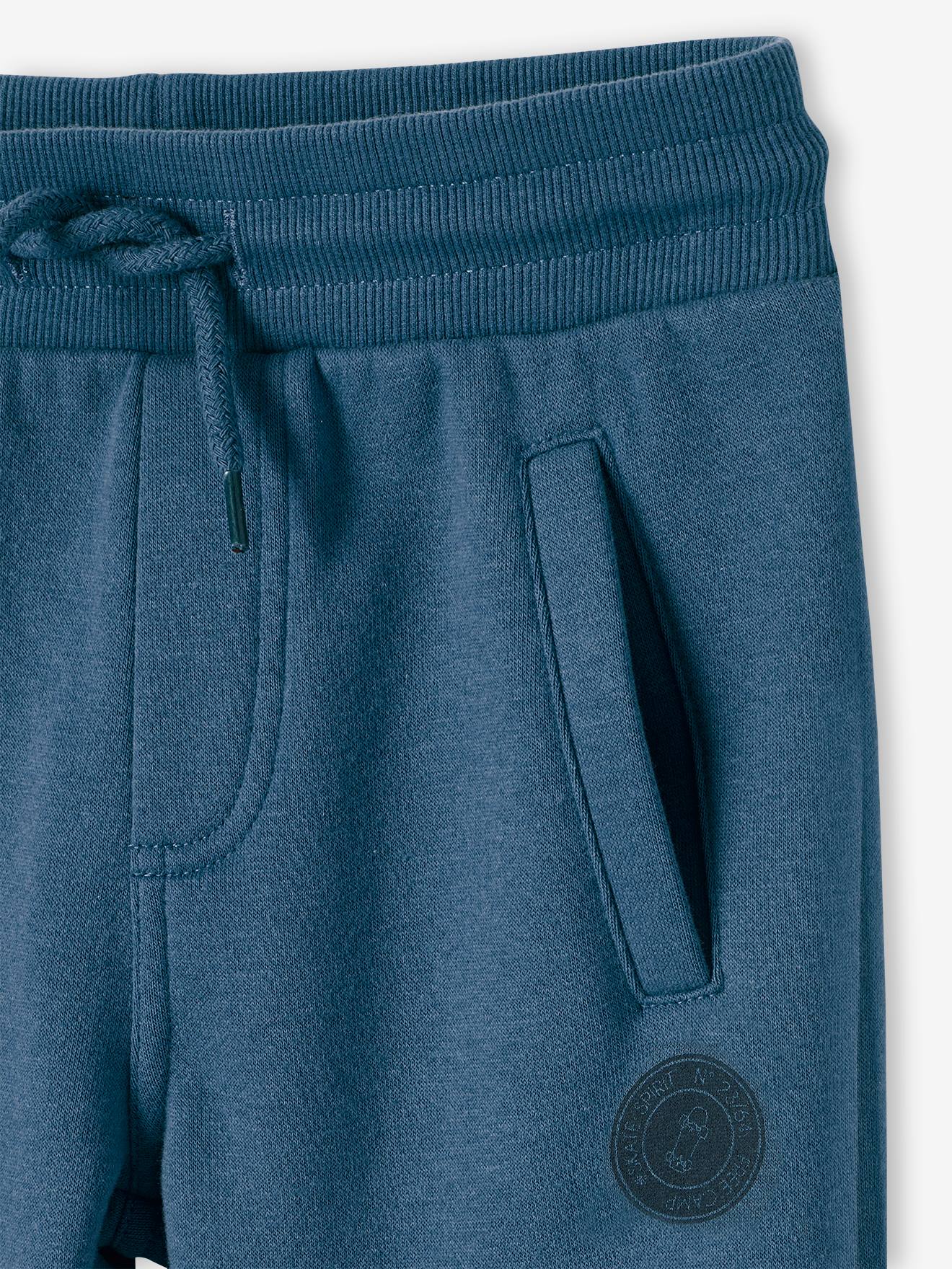 Vertbaudet Jungen Sweathose BASIC Oeko-Tex - weiß meliert