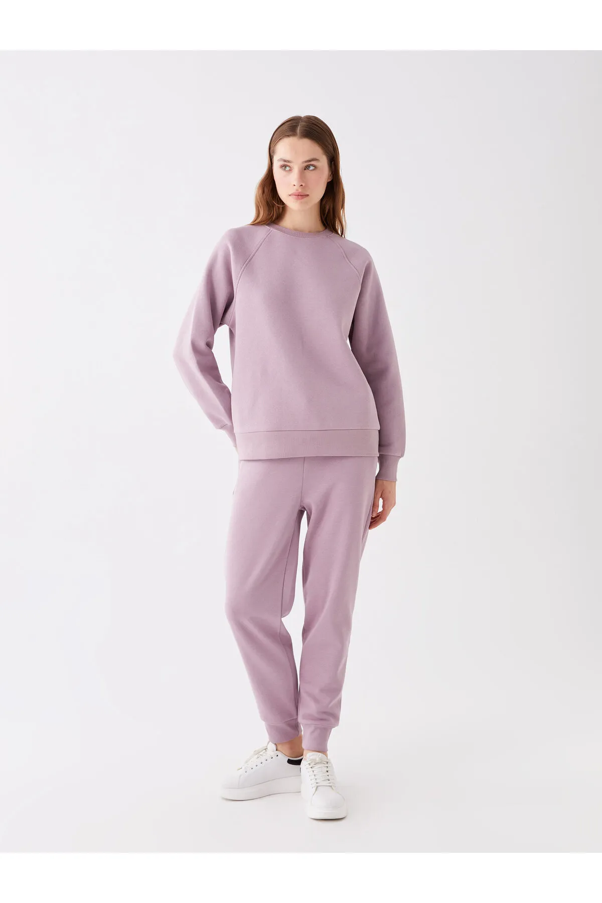 LC Waikiki  Einfarbige Jogginghose für Damen mit elastischem Bund