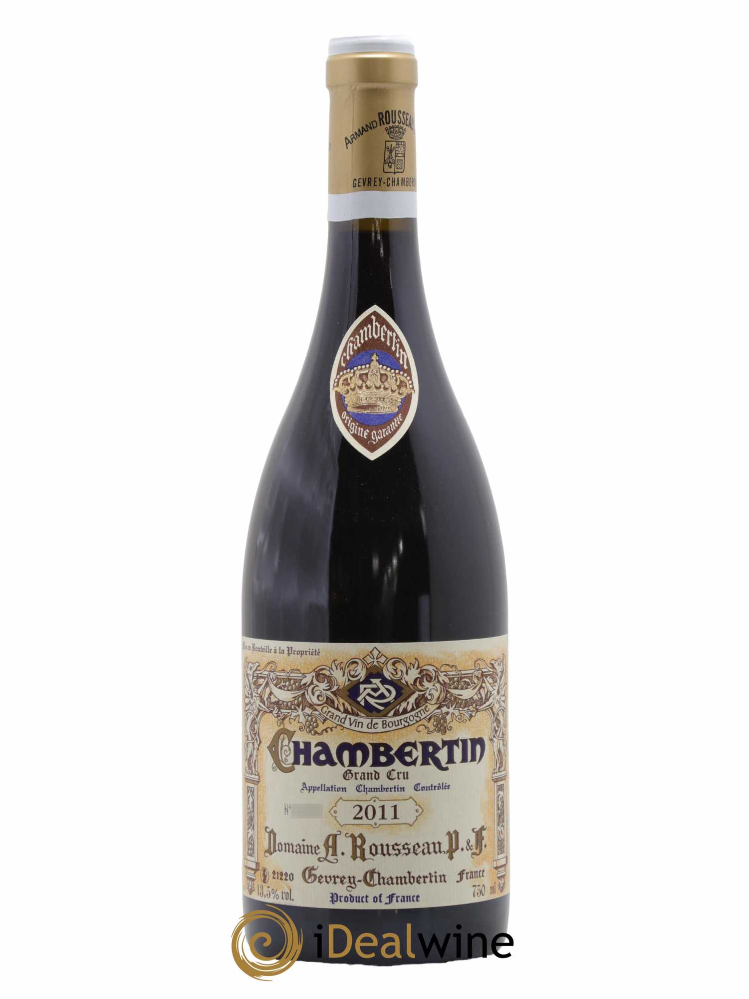 Chambertin Grand Cru Armand Rousseau (Domaine)  2011 - Lot de 1 Bouteille