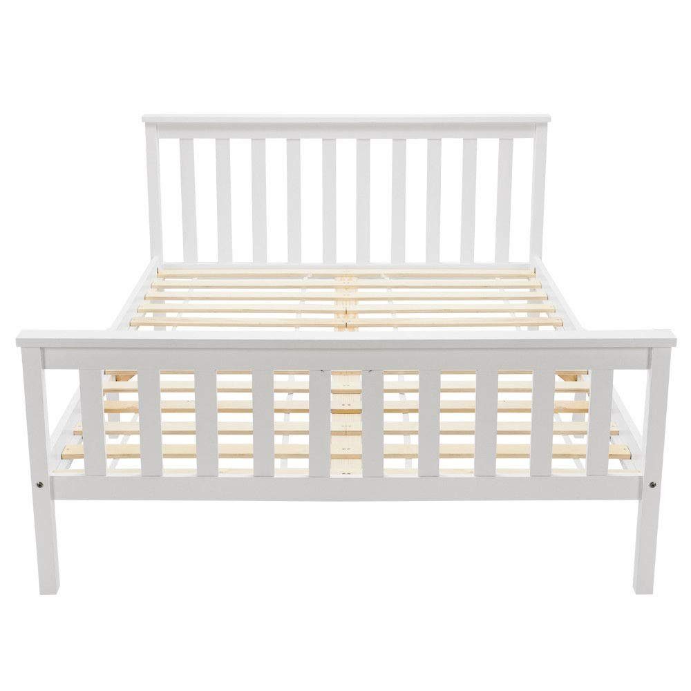 Flieks Massivholzbett, Doppelbett Ehebett Bettgestell 140x200cm