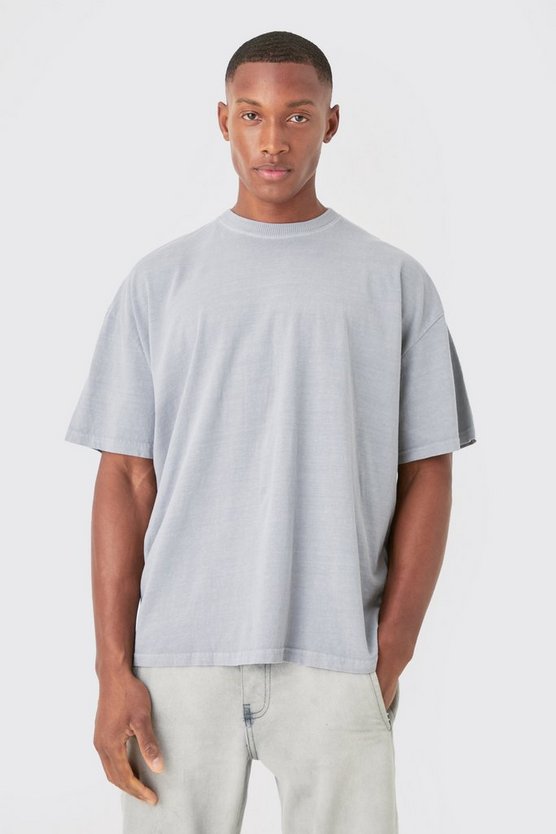 Oversize T-Shirt mit Keilabsatz