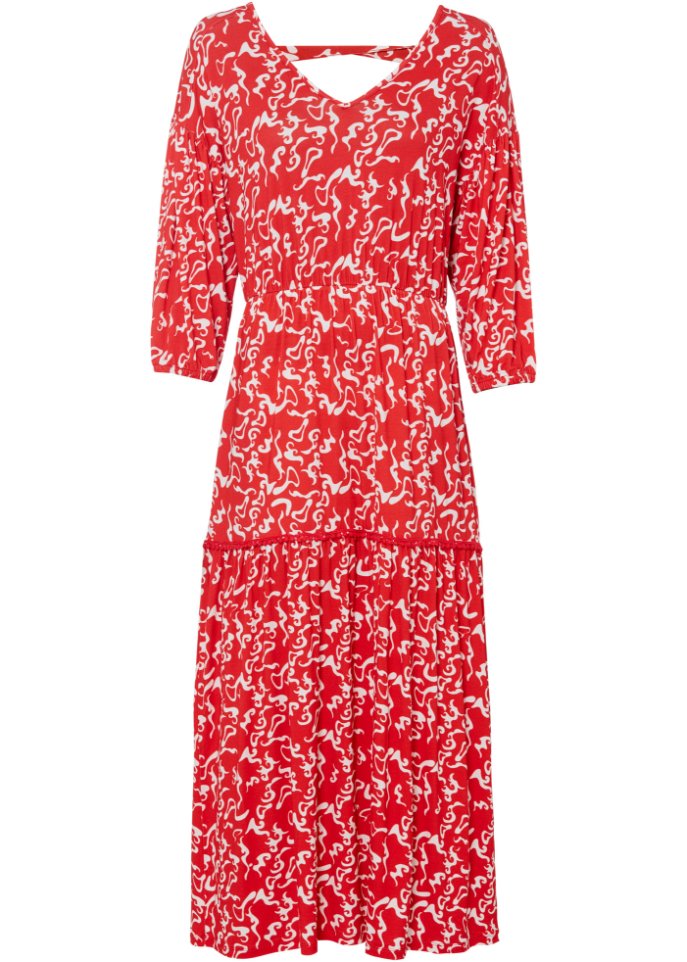 Maxikleid mit Cut-Out