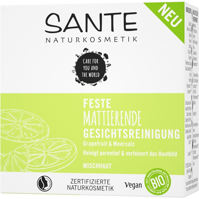 Feste Gesichtsreinigung