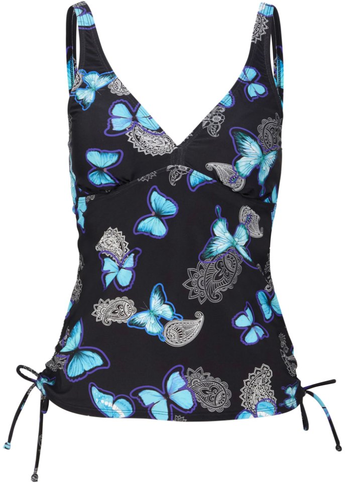 Tankini Oberteil aus recyceltem Polyamid
