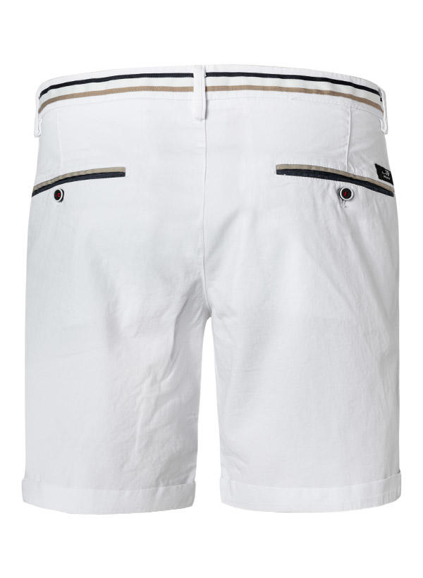 Mason's, Bermudashorts, Regular Fit, Baumwolle, weiß