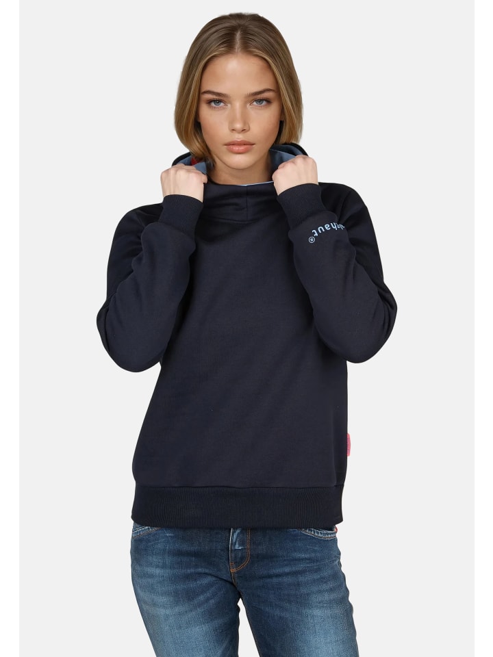 Salzhaut Hoodie TALKEN in Navy günstig kaufen