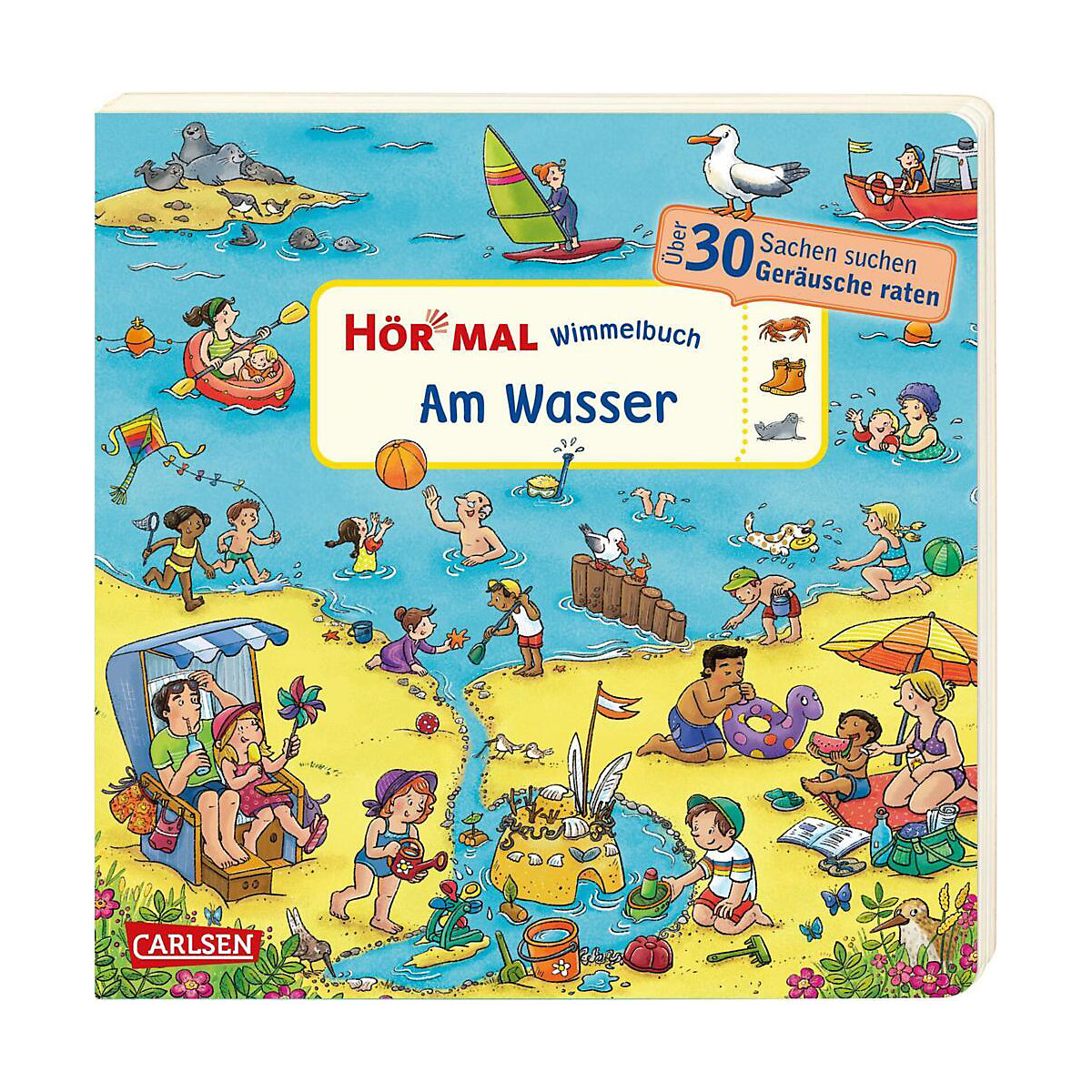 Hör mal (Soundbuch): Wimmelbuch: Am Wasser