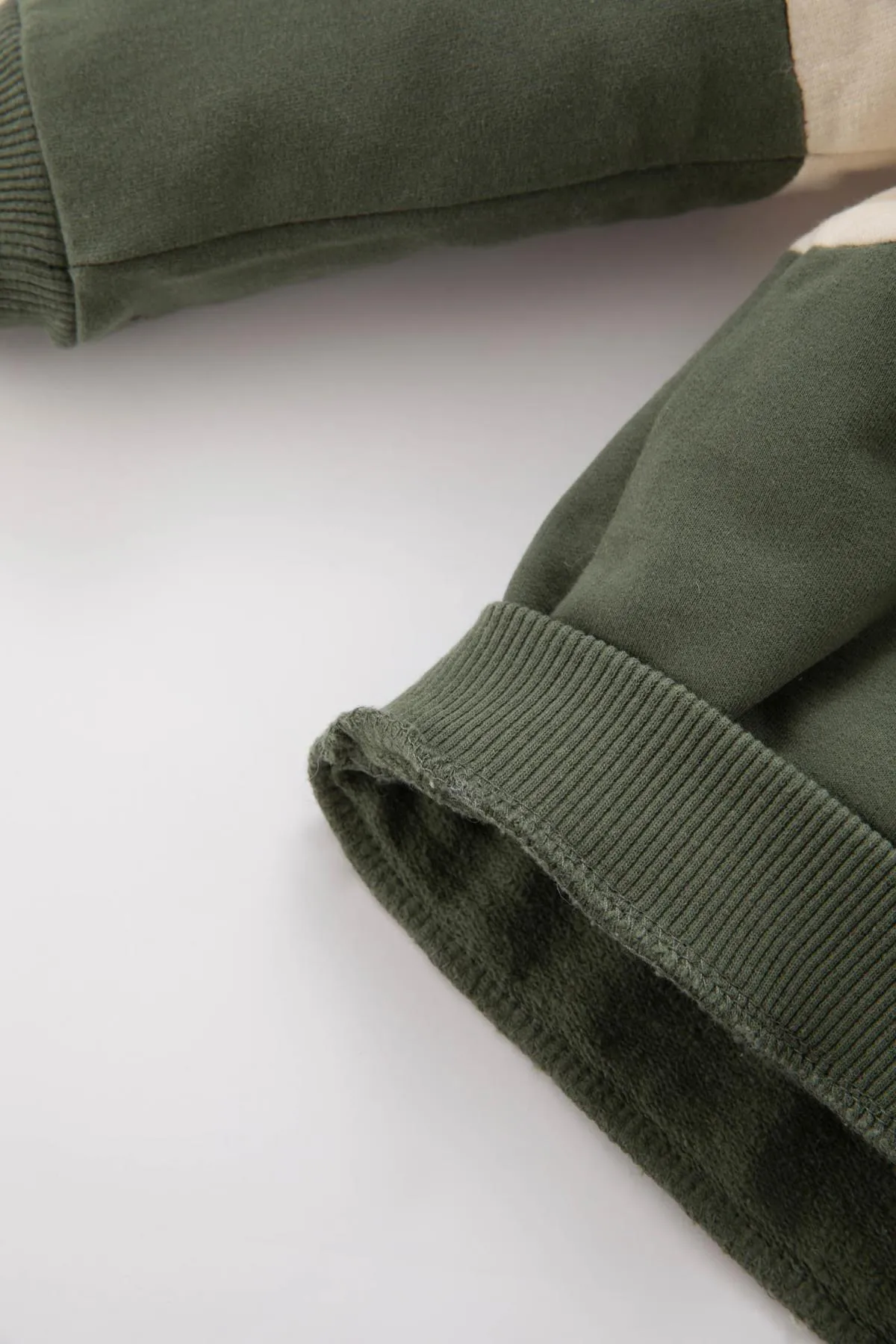 DeFacto  Zweiteiliges Set mit weicher flauschiger Sweatshirt-Trainingshose für Babys und Jungen
