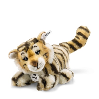Radjah Baby-Schlenker-Tiger, 28 cm, gelb