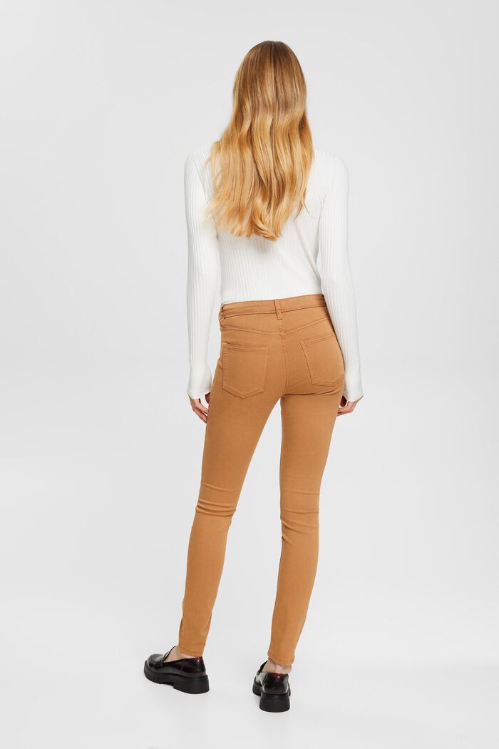 Stretchige Slim-Fit-Hose mit mittelhohem Bund