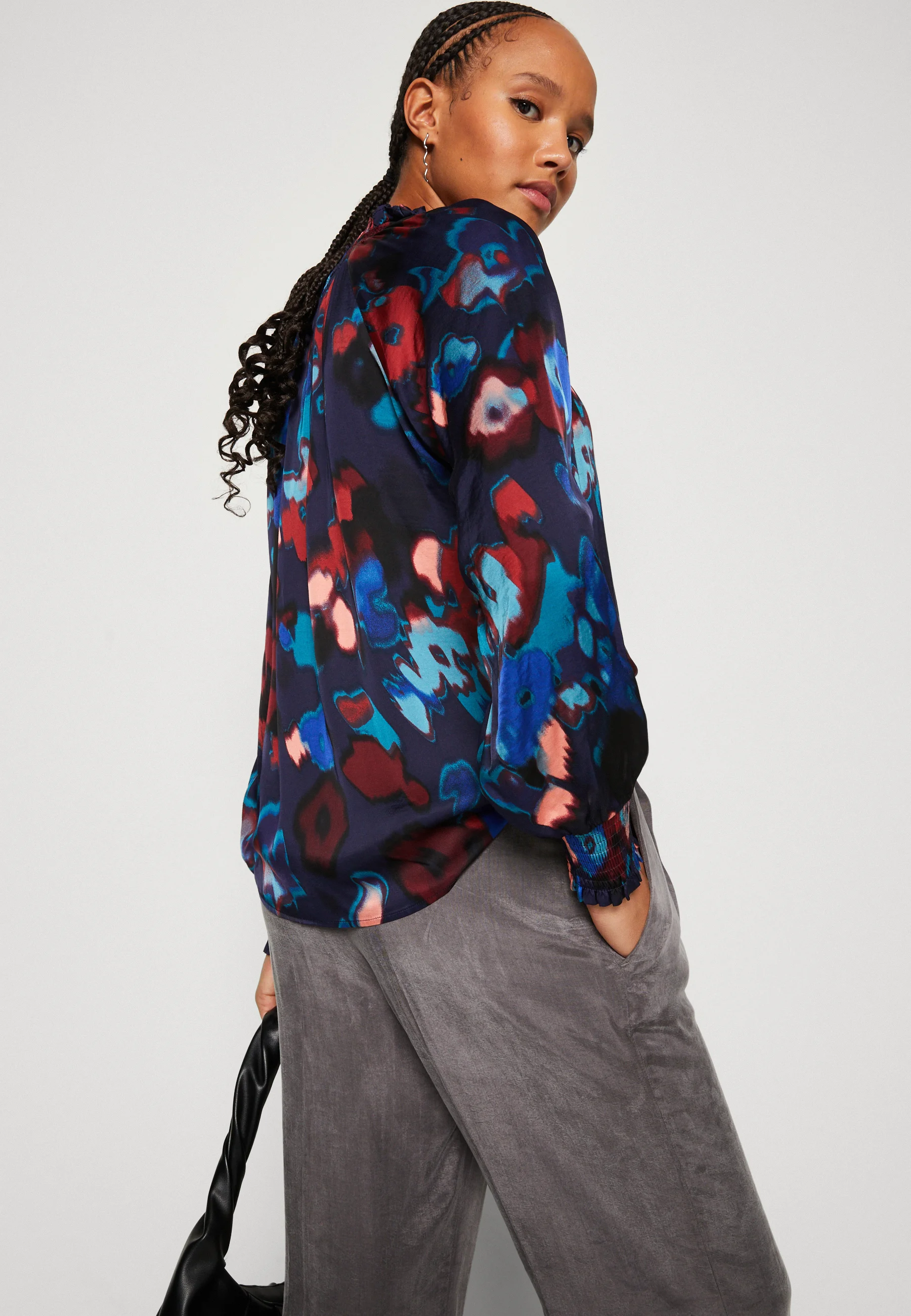 Esprit GATHER V NECK - Blusa