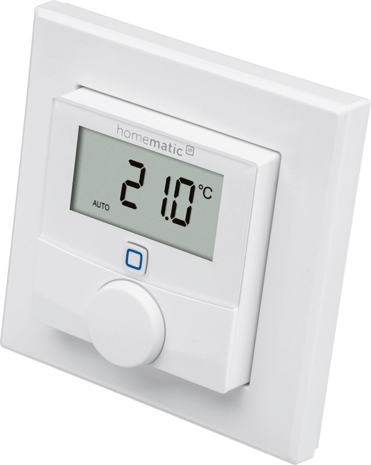 Homematic IP Heizkörperthermostat Wandthermostat mit Luftfeuchtigkeitssensor (V2)