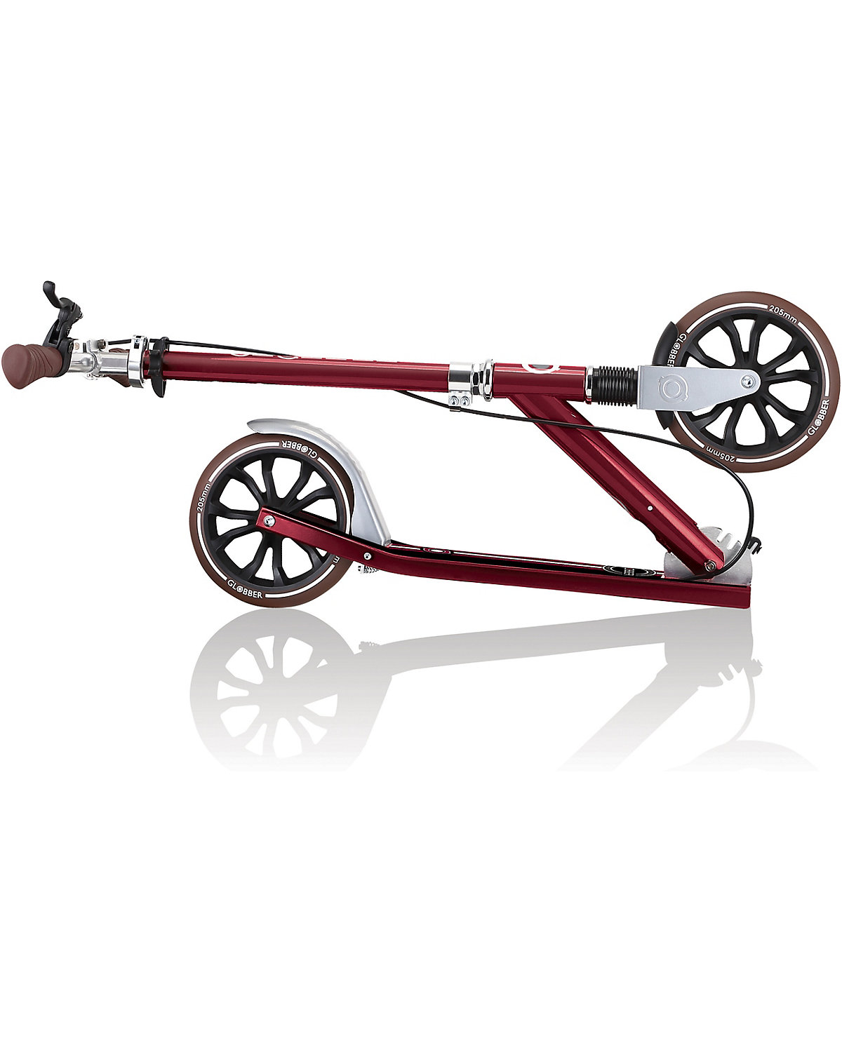 Globber Nl 205 Deluxe, Dunkelrot