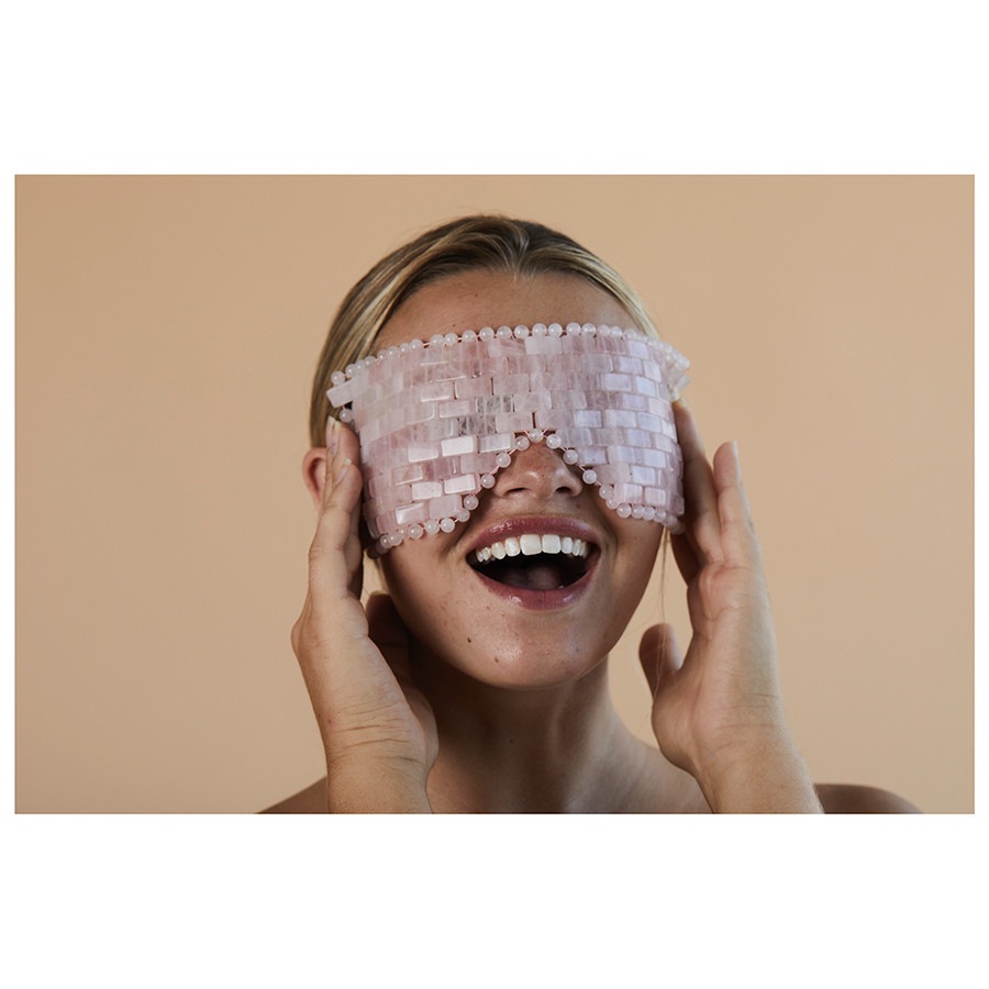 Rose Quartz Eye Mask