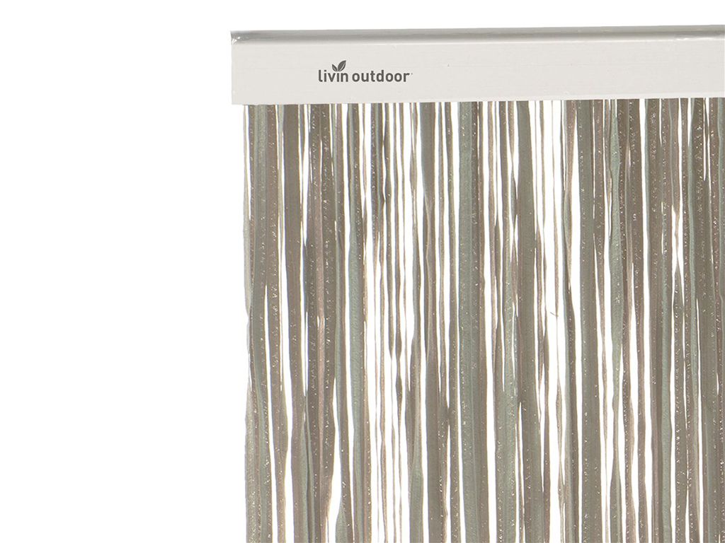 Livn Tape alu grau 100 x 230 cm Türvorhang