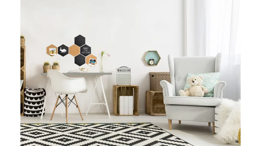 Securit Hexagon Wandtafeln