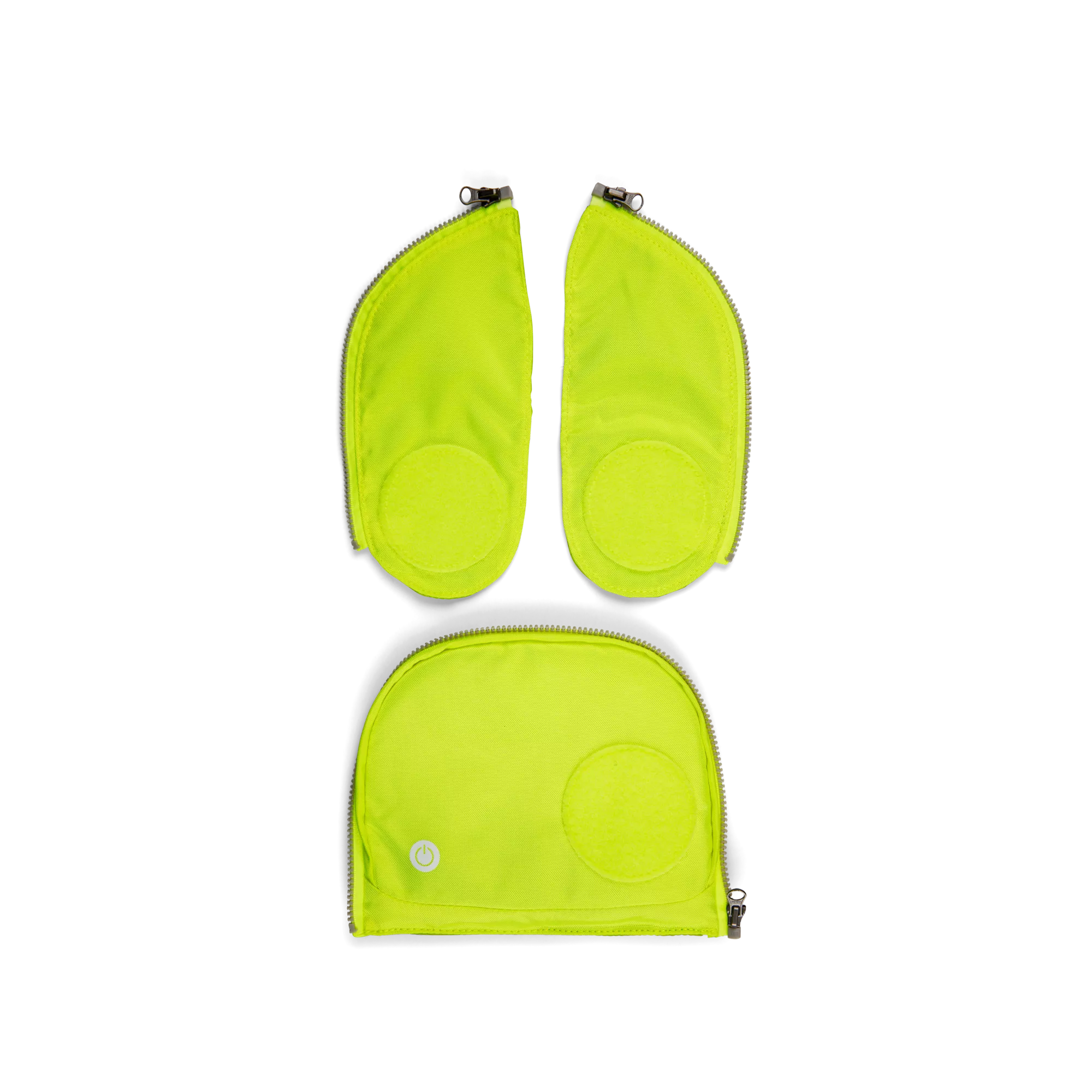 ergobag Fluo LED Zip Set Gelb